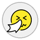 sneezing face