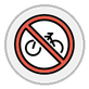 no bicycles