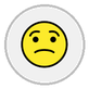 worried face