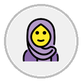 woman with headscarf