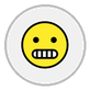 grimacing face