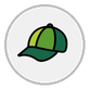 billed cap