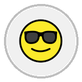 smiling face with sunglasses