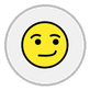 smirking face