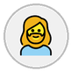 woman: beard