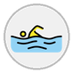person swimming