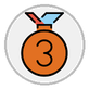 3rd place medal