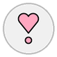heart exclamation