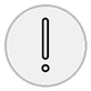white exclamation mark