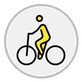 person biking