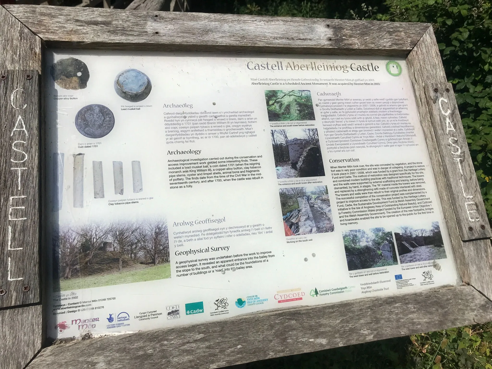 Castle Information Story Boards